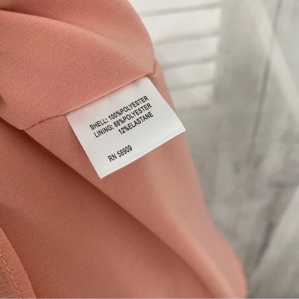 Antonio Melani Mariella Crinkled Chiffon Halter Neck Sleeveless Maxi Dress Pink - Picture 14 of 14